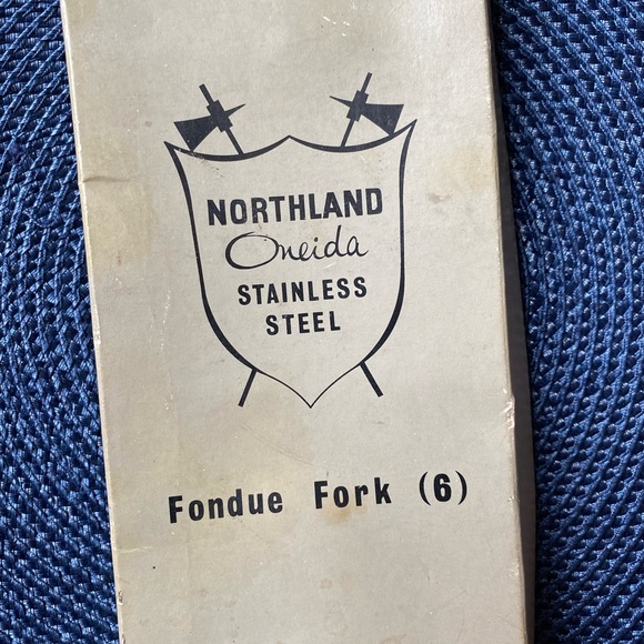 Vintage Northland Oneida Stainless Steel Dice Fondue Forks - Picture 5 of 7